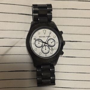 Michael Kors Black Chronograph Watch